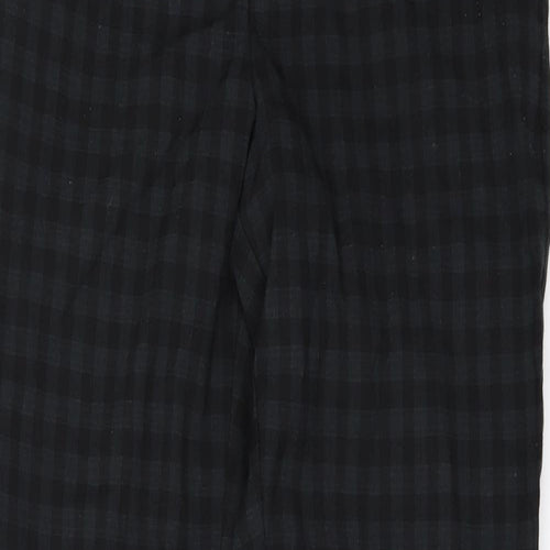 New Look Womens Green Check  Trousers  Size 8 L29 in