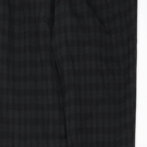 New Look Womens Green Check  Trousers  Size 8 L29 in
