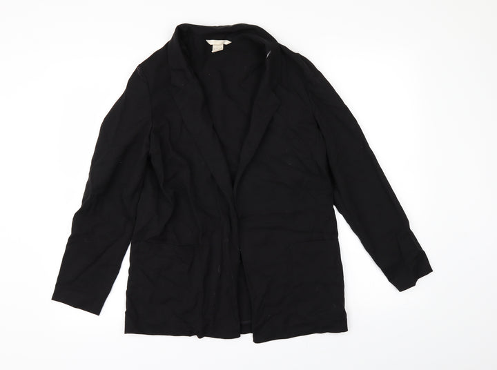 H&M Womens Black Jacket Size 8