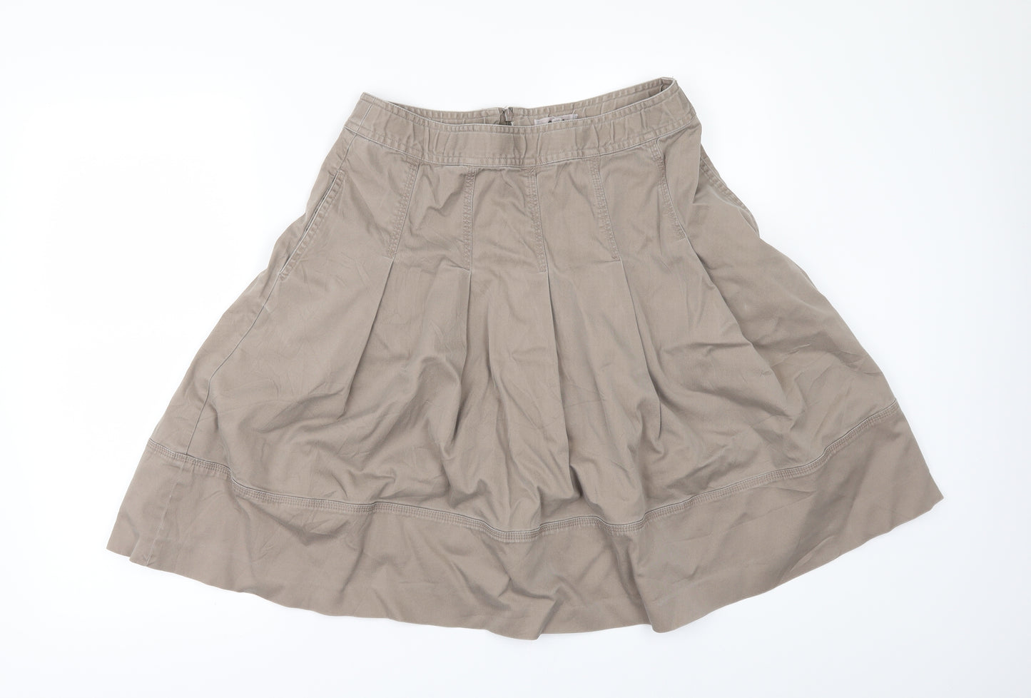 Oasis` Womens Beige   A-Line Skirt Size 12