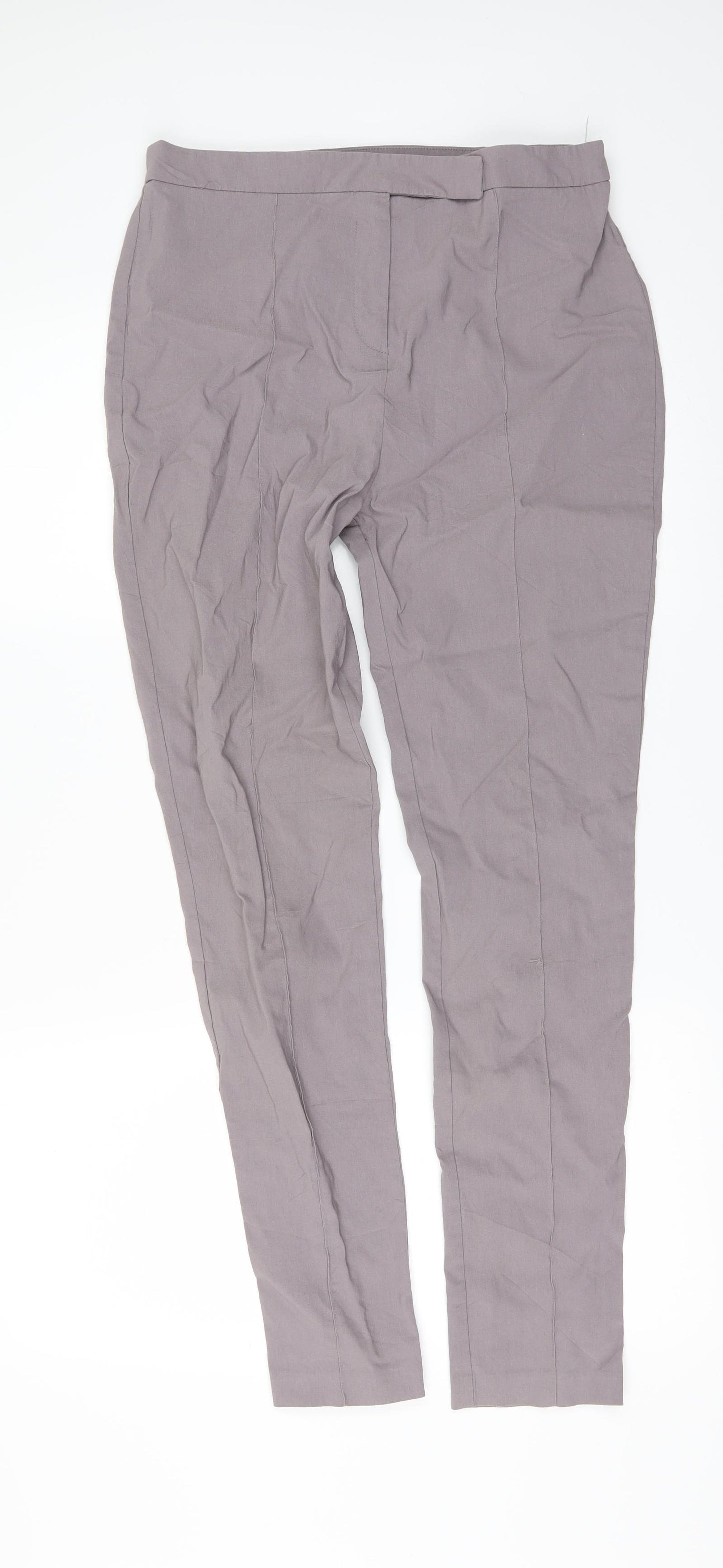 ASOS Womens Grey   Trousers  Size 12 L29 in