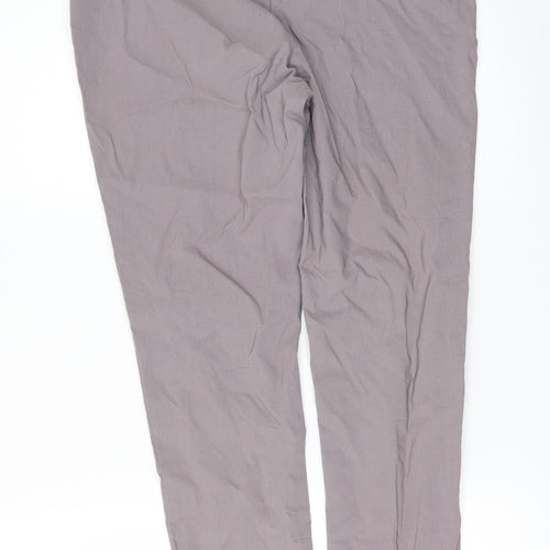 ASOS Womens Grey   Trousers  Size 12 L29 in