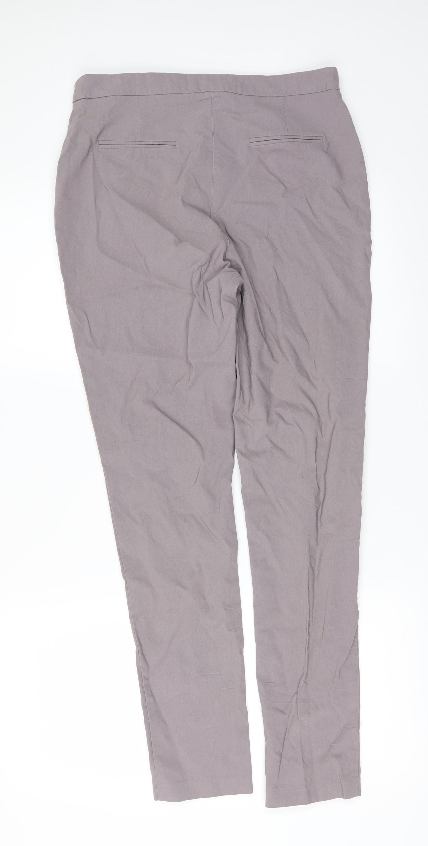 ASOS Womens Grey   Trousers  Size 12 L29 in