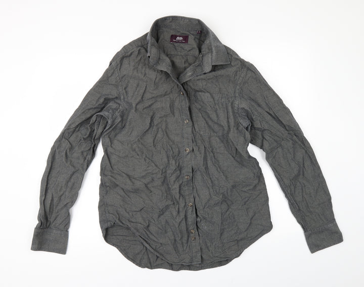 Marks and Spencer Mens Grey    Button-Up Size 16