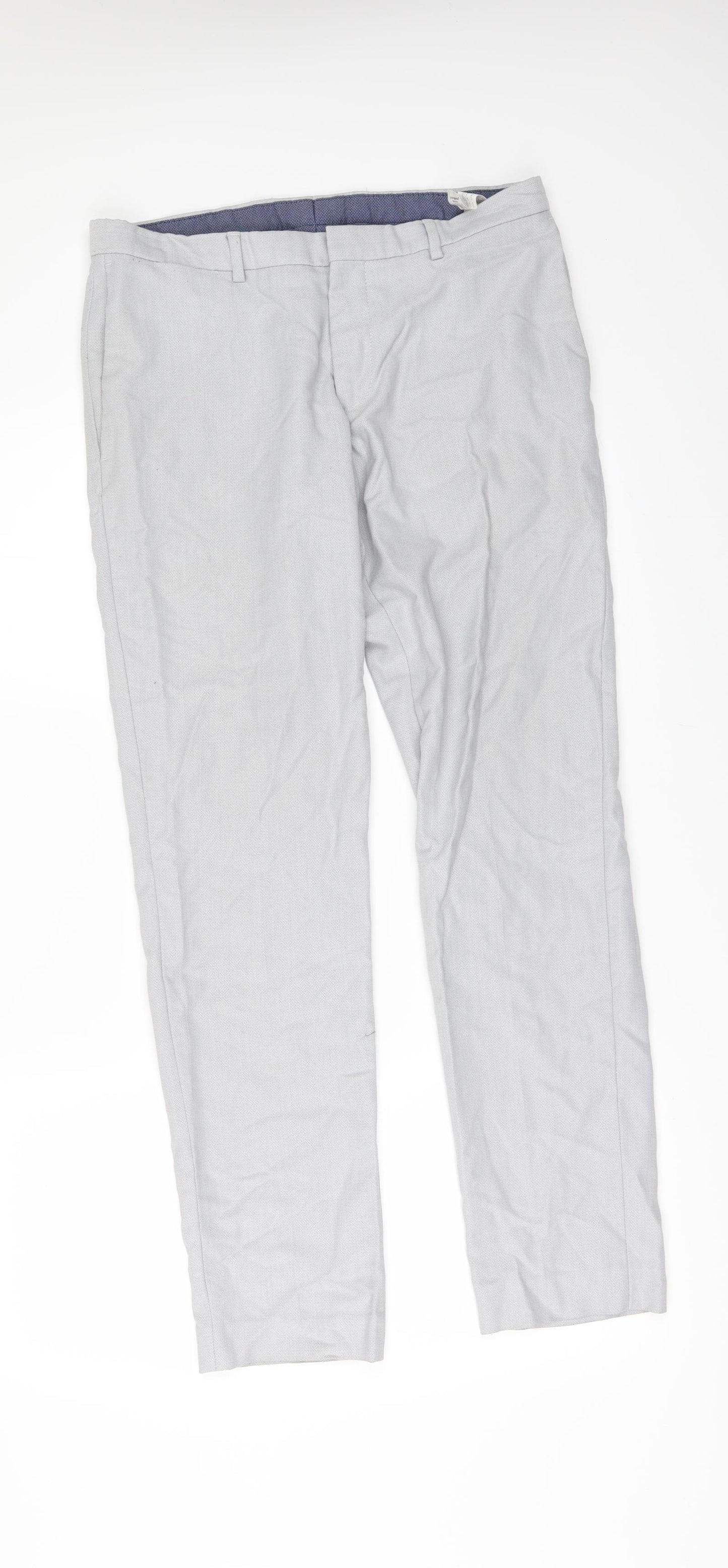 Zara Mens Grey   Trousers  Size 32 in L31 in