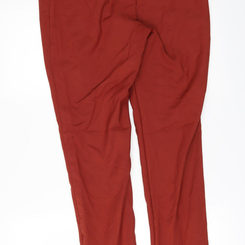 NEXT Womens Orange   Trousers  Size 12 L31 in