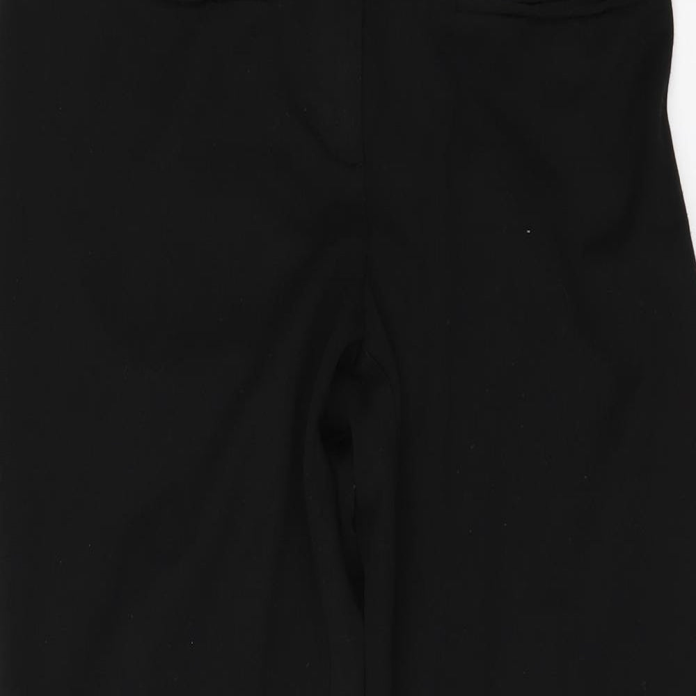 Monsoon Womens Black   Trousers  Size 10 L27 in