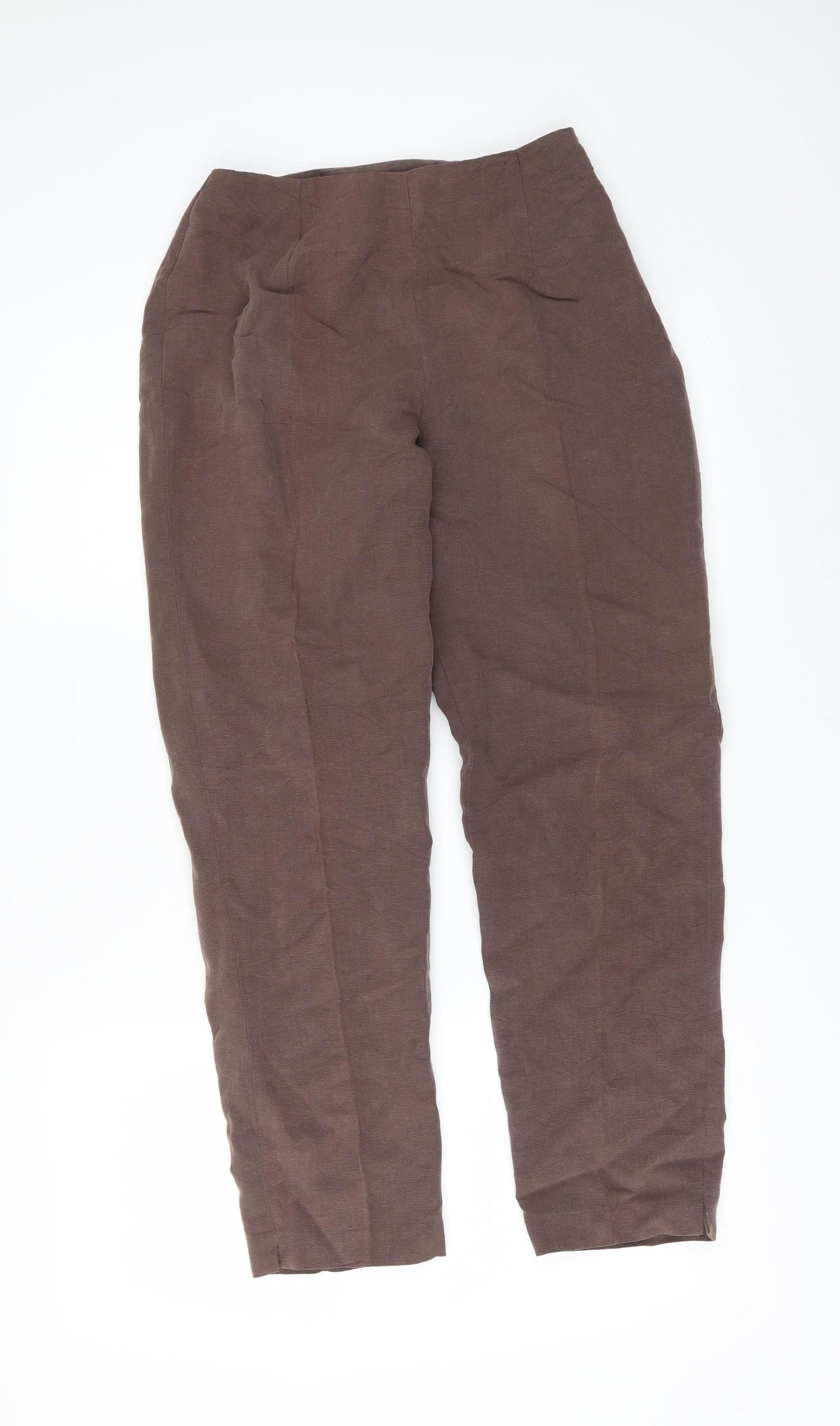 Wallis Womens Brown   Trousers  Size 8 L27 in