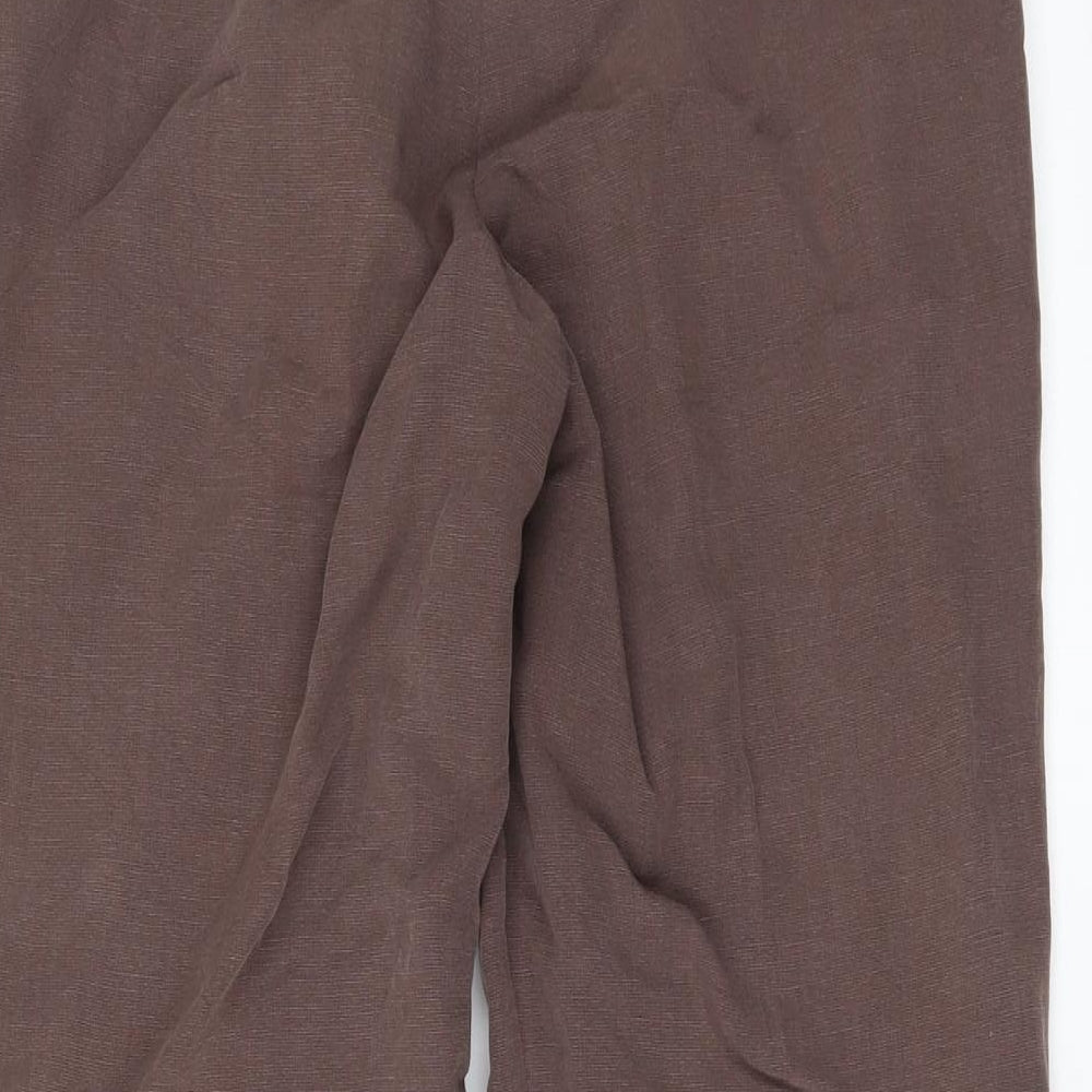 Wallis Womens Brown   Trousers  Size 8 L27 in