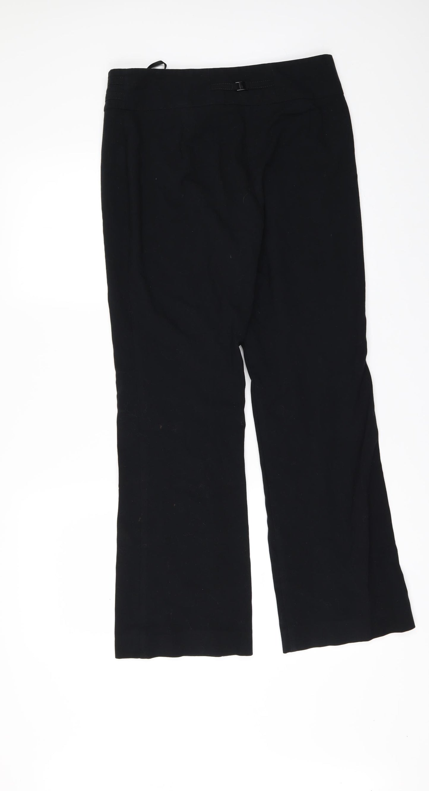 Per Una Womens Black   Trousers  Size 16 L25 in