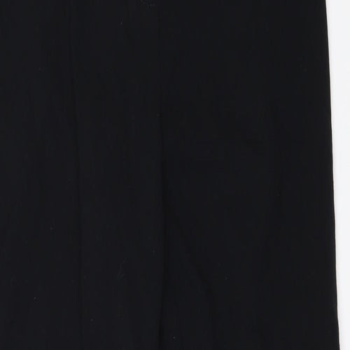 Per Una Womens Black   Trousers  Size 16 L25 in