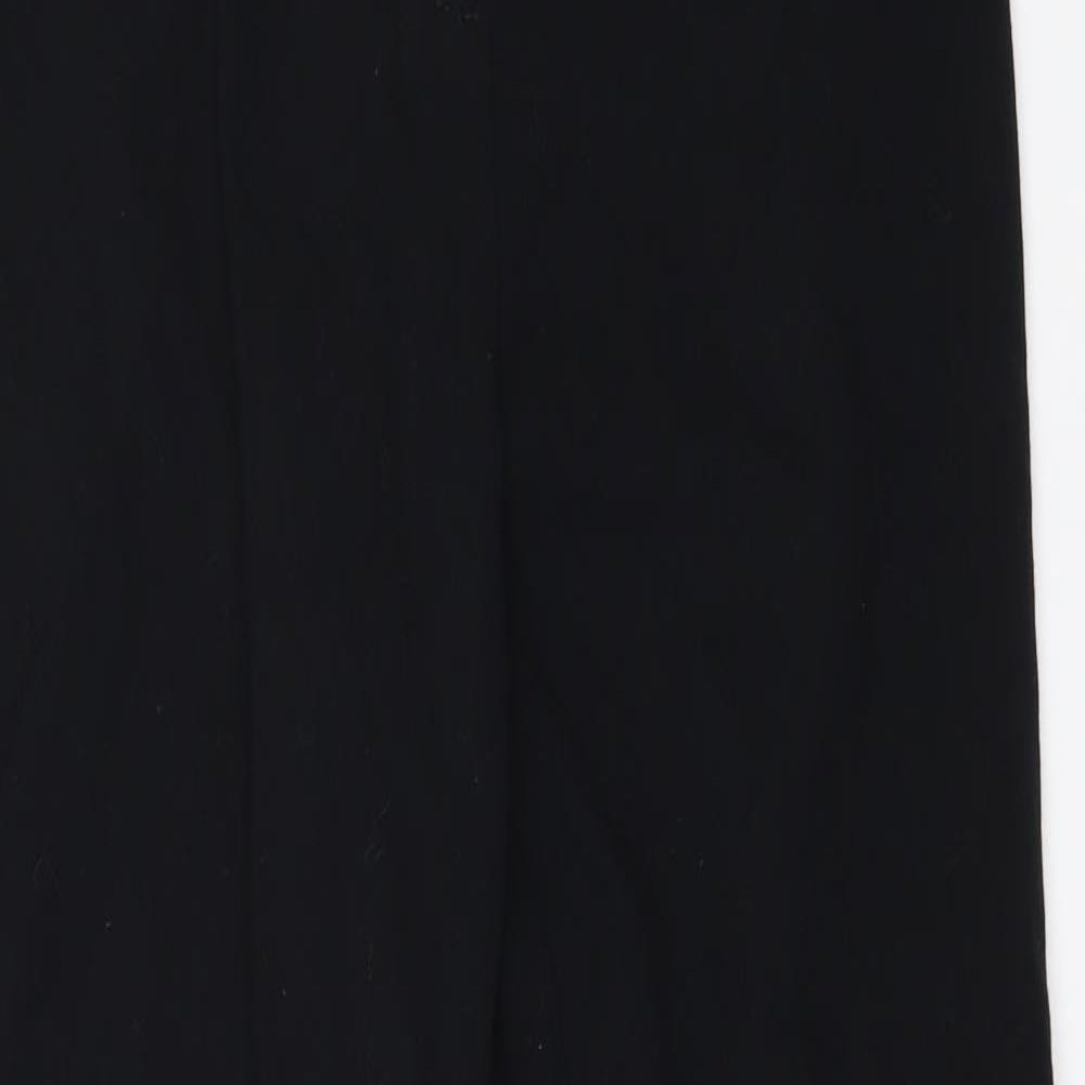 Per Una Womens Black   Trousers  Size 16 L25 in
