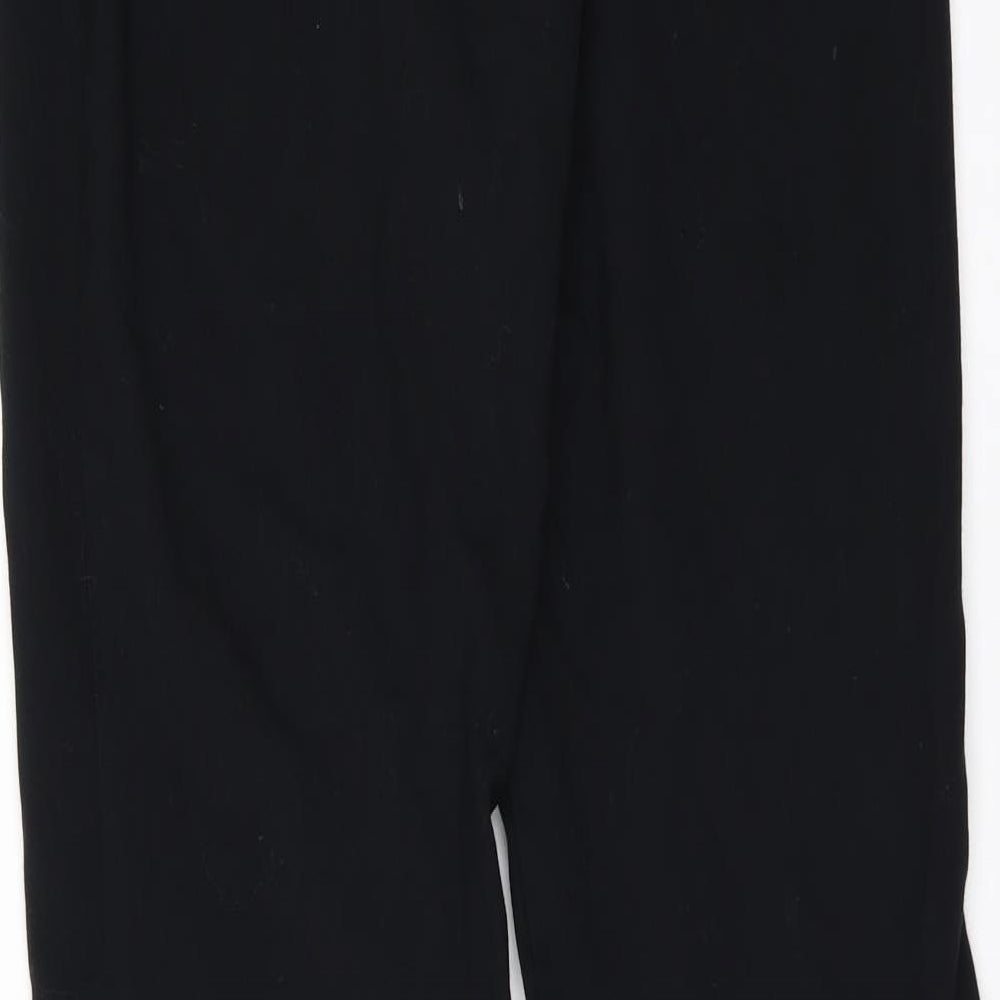 Per Una Womens Black   Trousers  Size 16 L25 in
