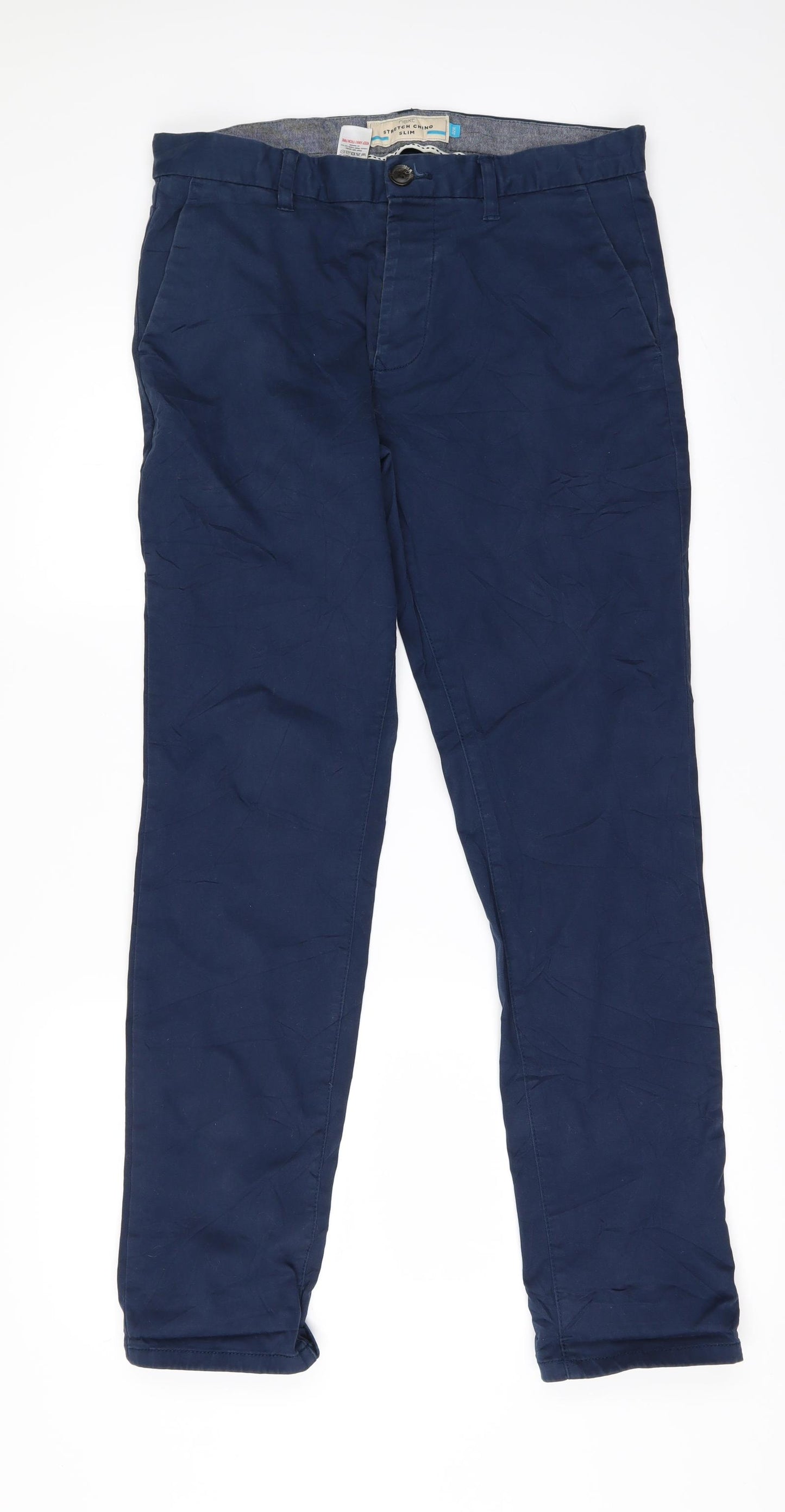 NEXT Mens Blue    Trousers Size 32 in L31 in