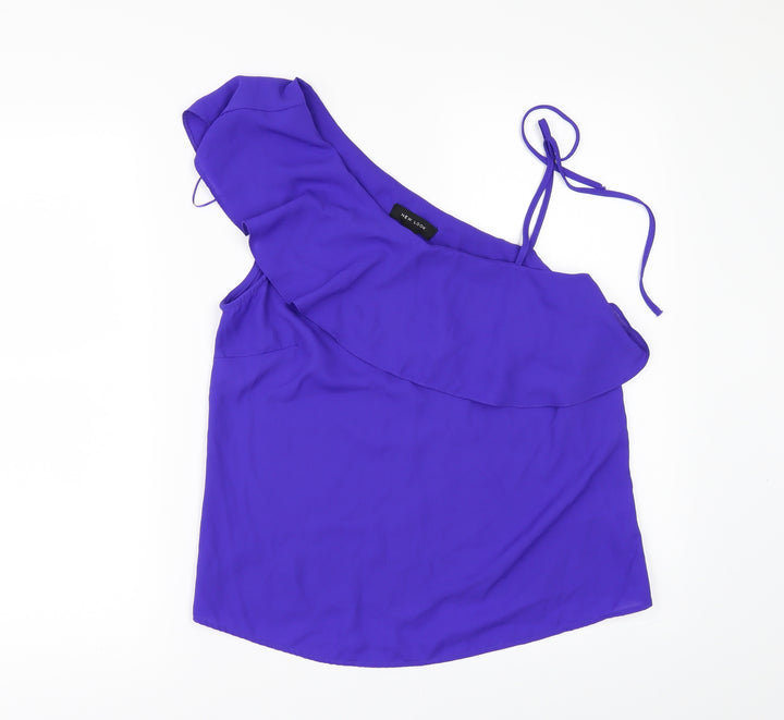 New Look Womens Purple Camisole Blouse Size 10