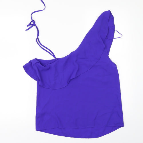New Look Womens Purple   Camisole Blouse Size 10