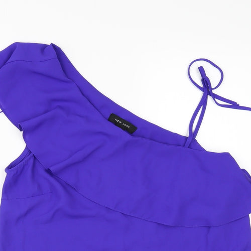 New Look Womens Purple   Camisole Blouse Size 10