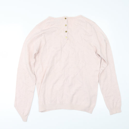 Mango Womens Pink   Pullover Jumper