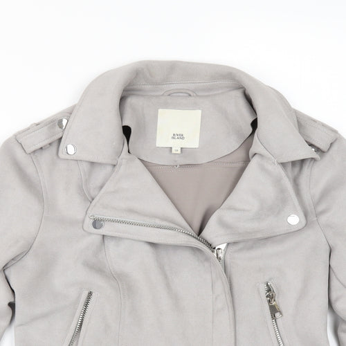 River Island Womens Grey   Jacket  Size 10