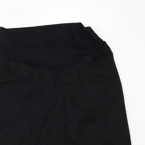 2 in 1 Womens Black   A-Line Skirt Size 34 in  - MATERNITY