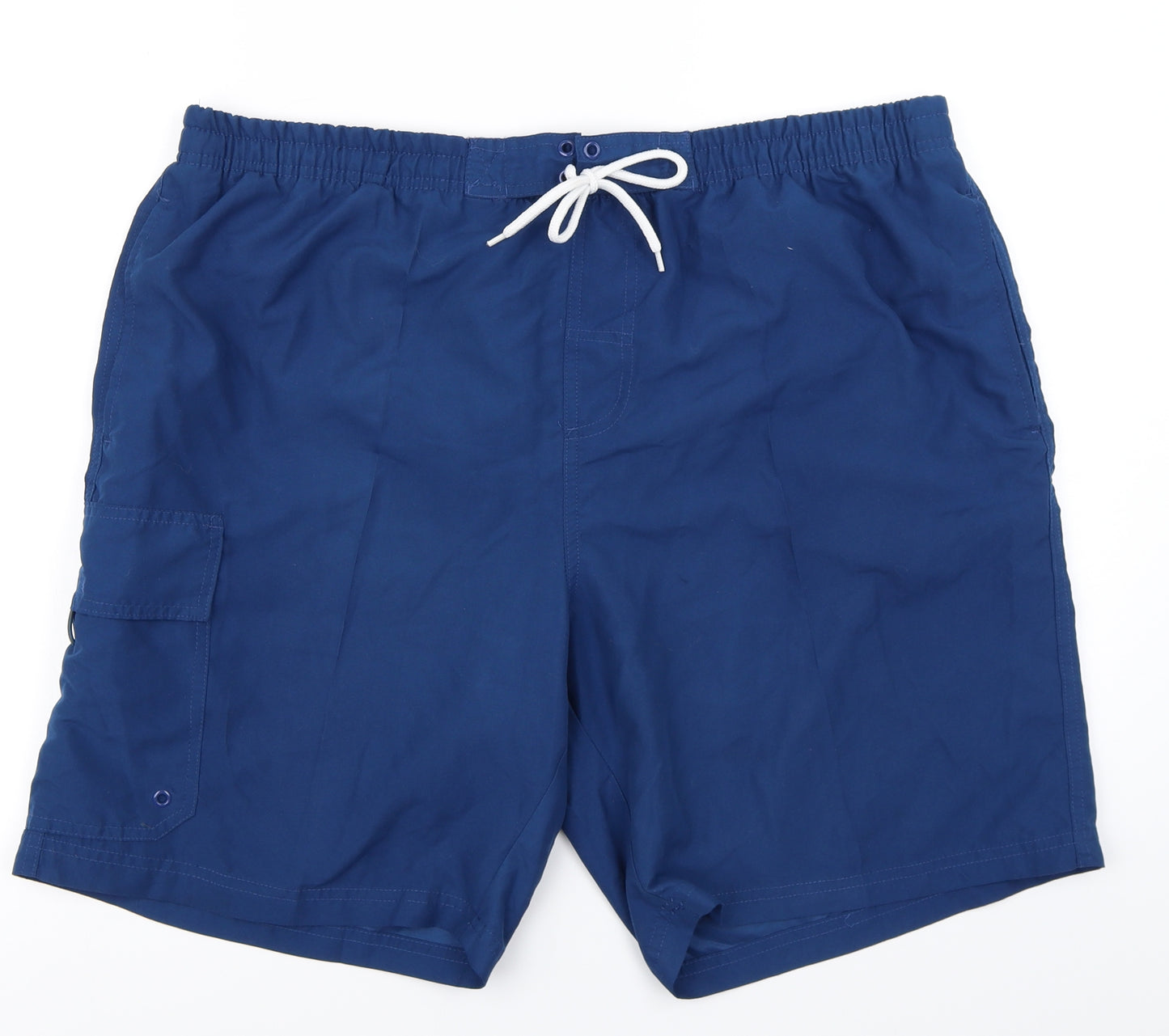 Peacocks Mens Blue   Cargo Shorts Size 2XL