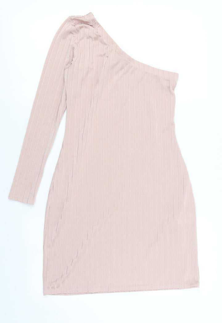 New Look Womens Pink Bodycon Size 14