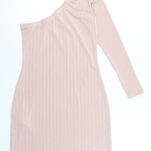New Look Womens Pink   Bodycon  Size 14