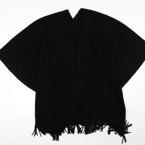 Collection Womens Black   Cape Jumper One Size