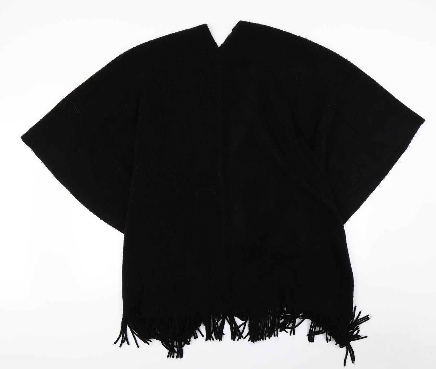 Collection Womens Black   Cape Jumper One Size
