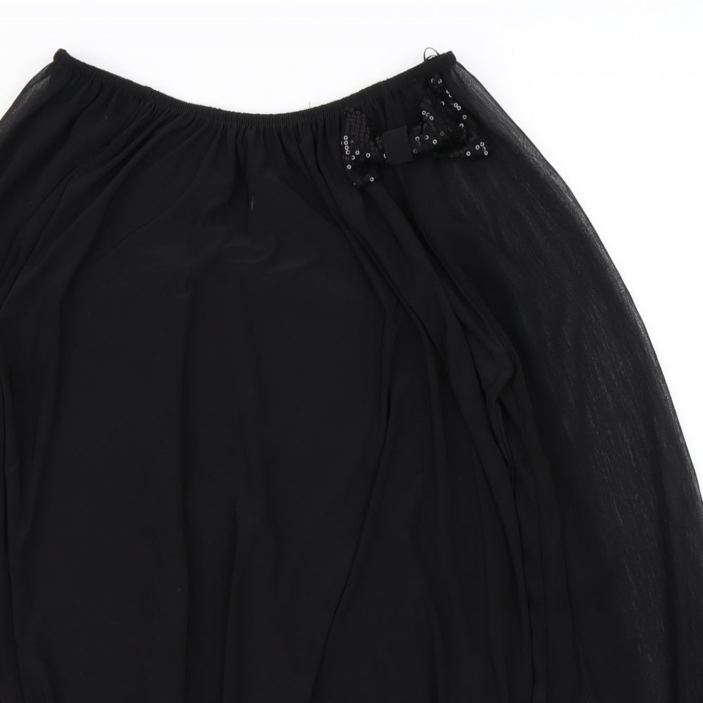 Quiz Womens Black   Basic Blouse Size 8