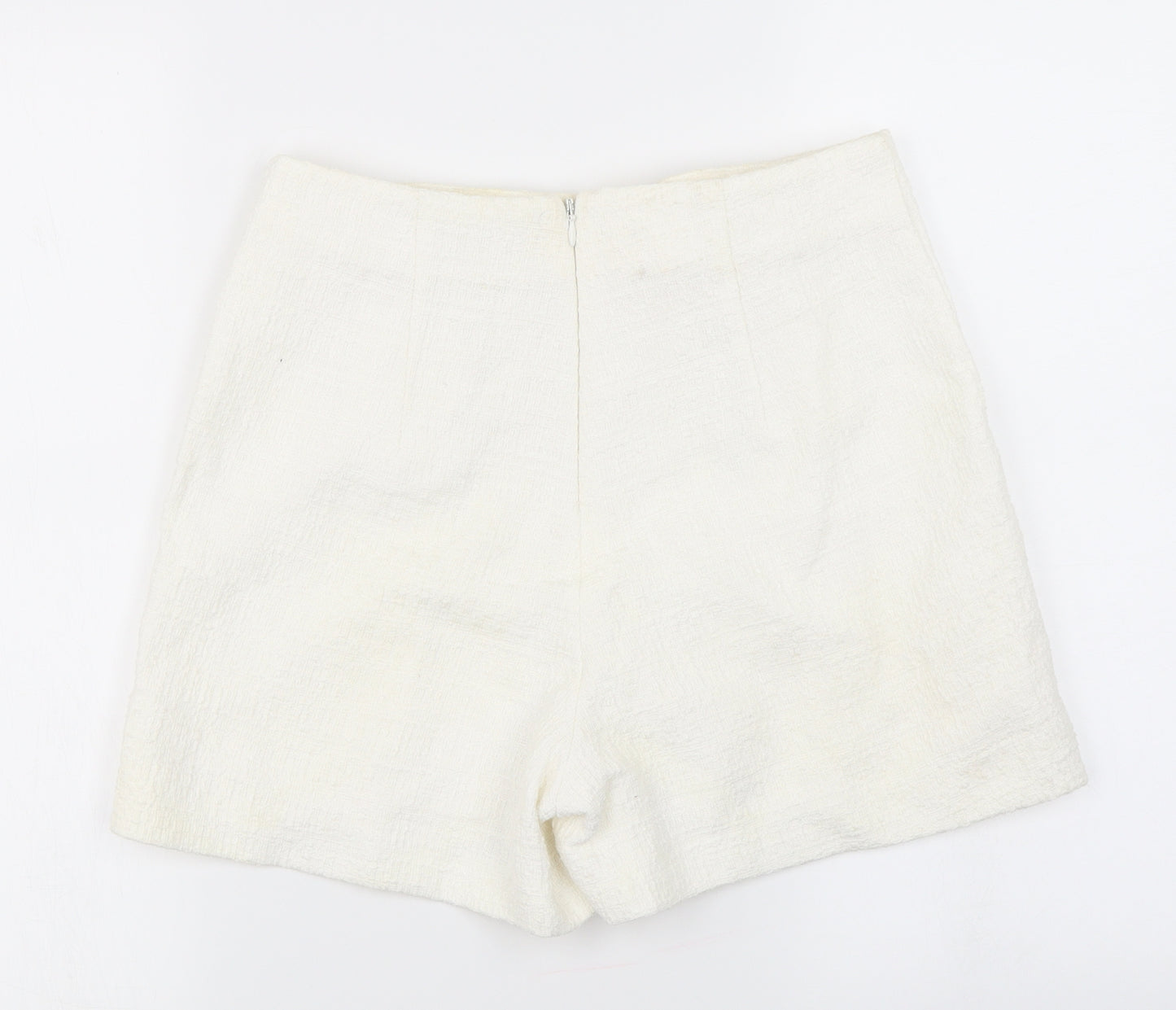 River Island Womens White   Sailor Shorts Size 10