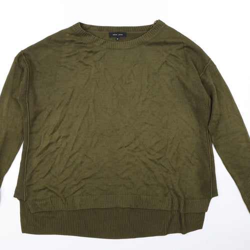 New Look Womens Green   Pullover Jumper Size M