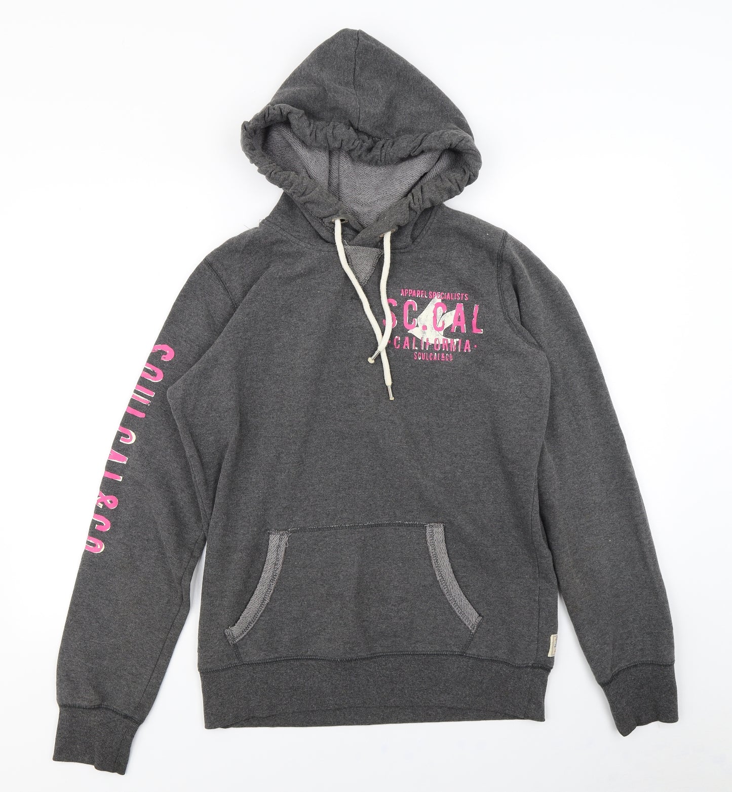 Soul Cal & Co Womens Grey   Pullover Hoodie Size 12