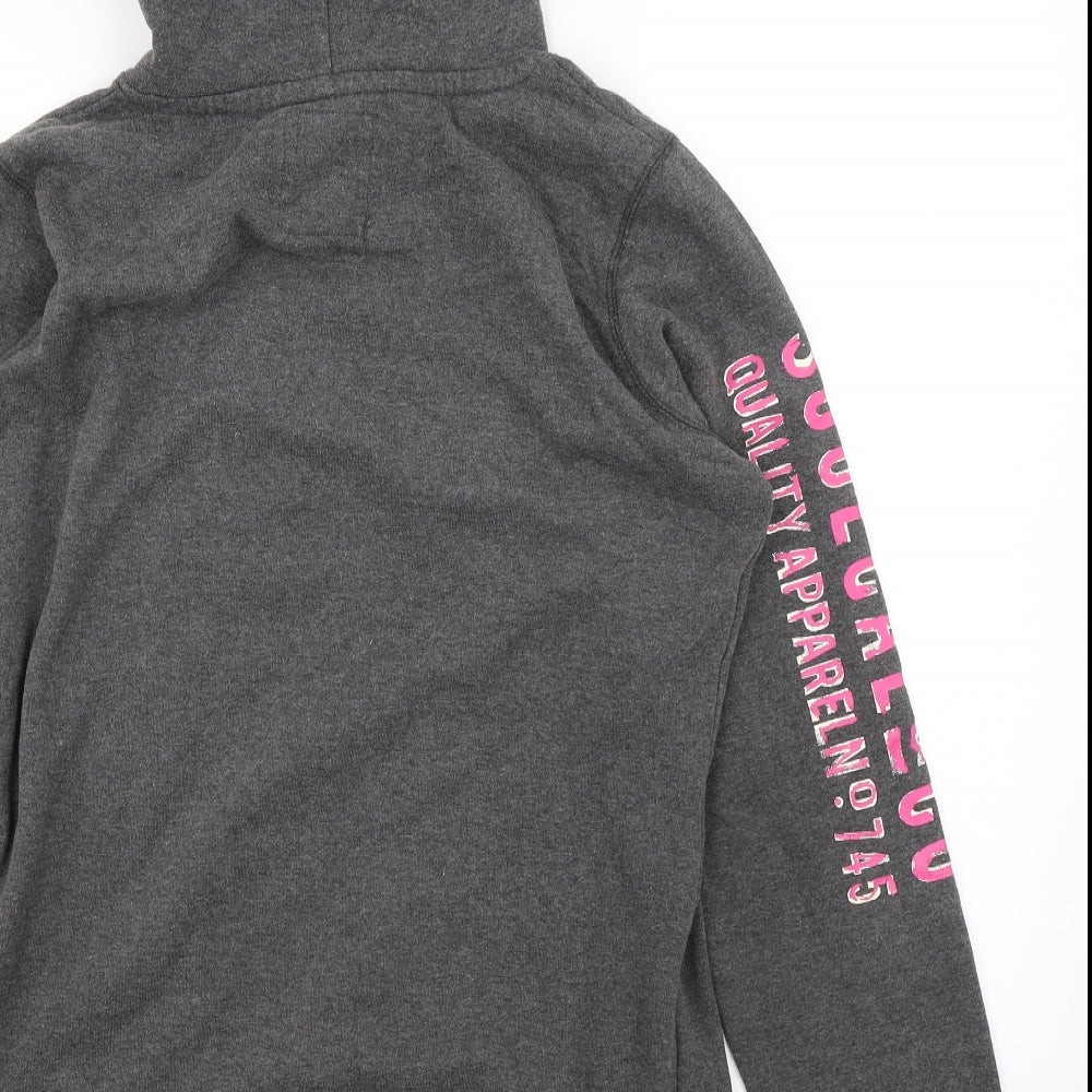 Soul Cal & Co Womens Grey   Pullover Hoodie Size 12