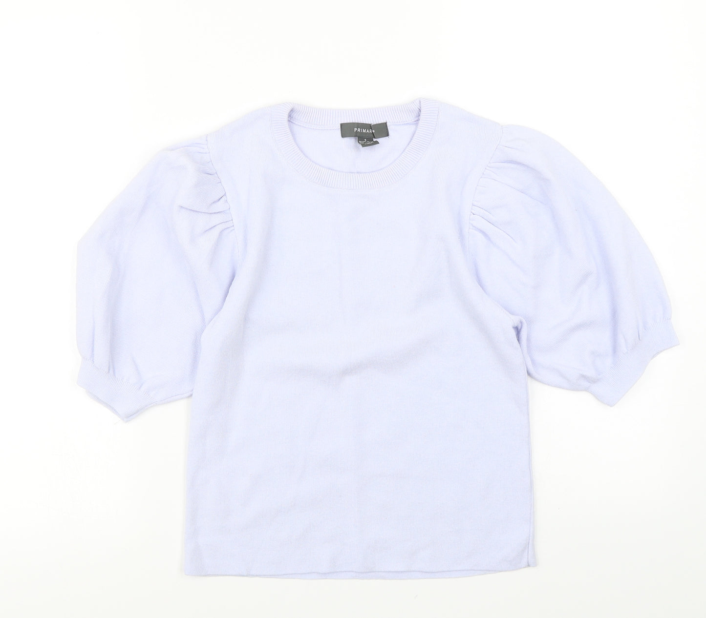 Primark Womens Blue   Pullover Jumper Size S  - Balloon Sleeve