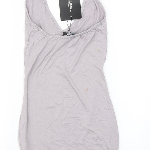 PRETTYLITTLETHING Womens Grey   Bodycon  Size 6