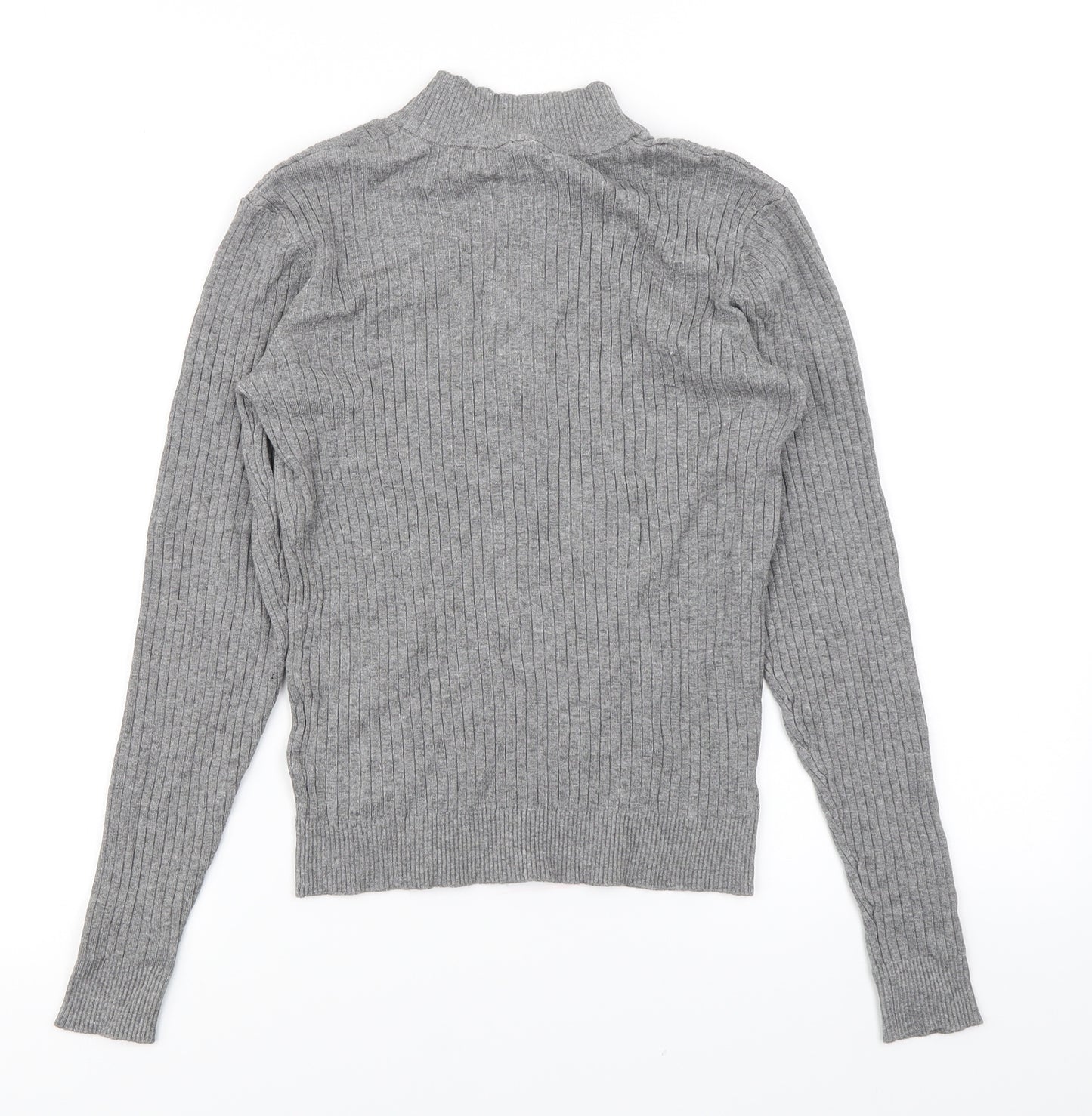 Divided Womens Grey  Knit Pullover Jumper Size XS