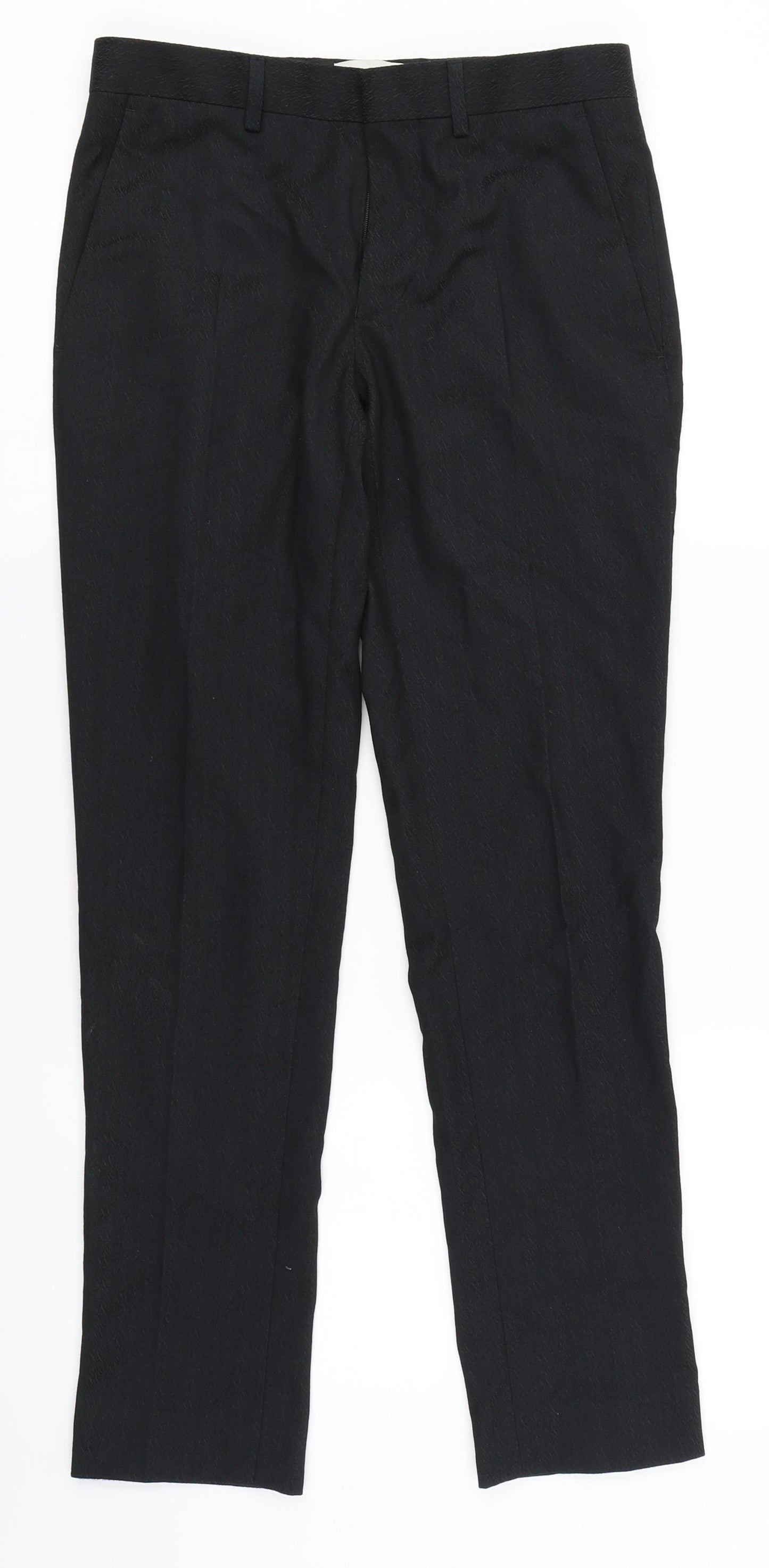 Topman Mens Black   Trousers  Size 28 in L27 in