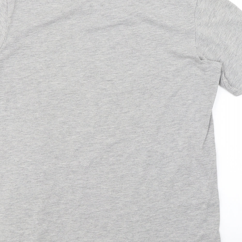 Stradivarius Womens Grey   Basic T-Shirt Size S