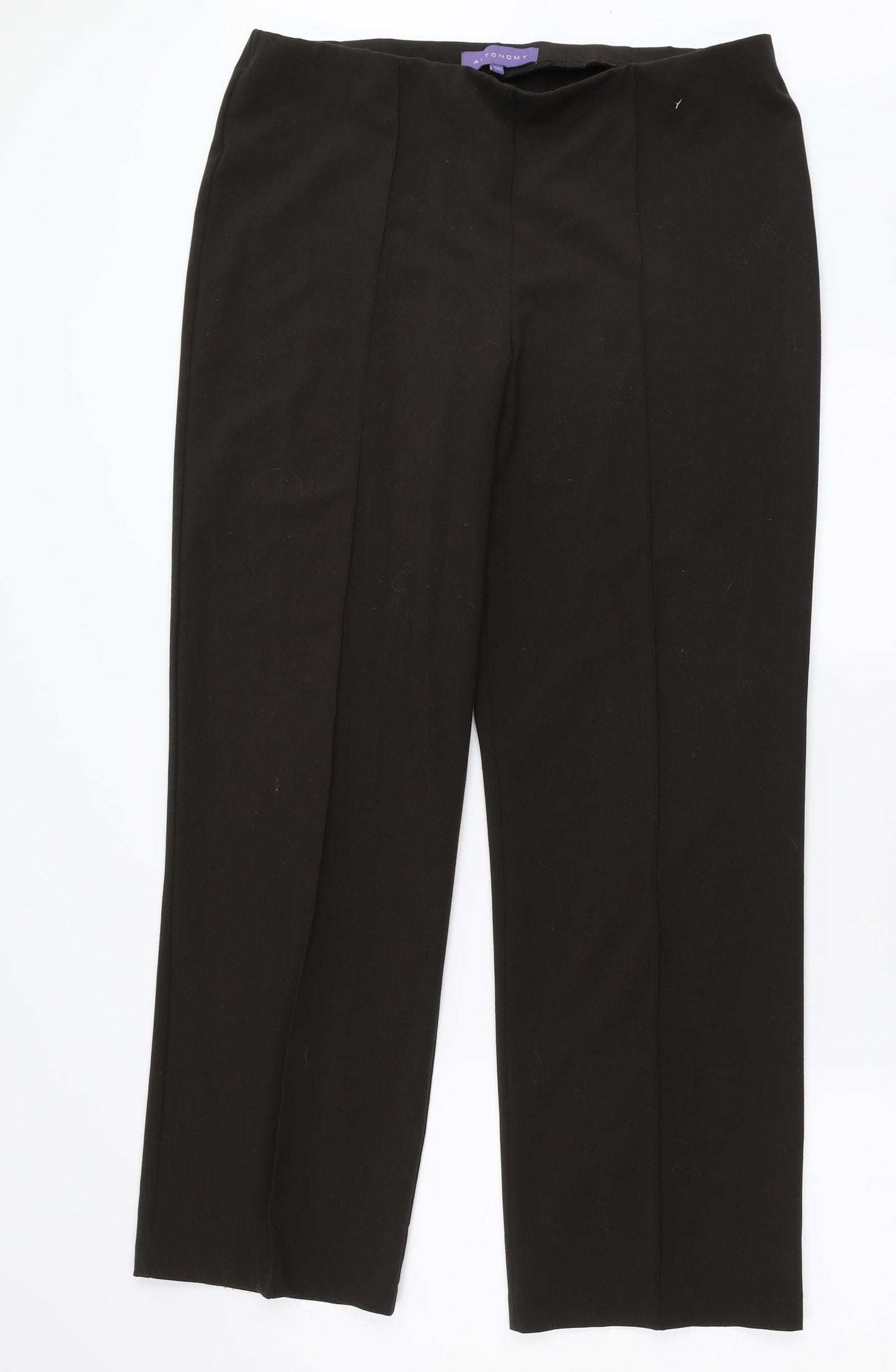 Autonomy Womens Brown   Trousers  Size 16 L29 in