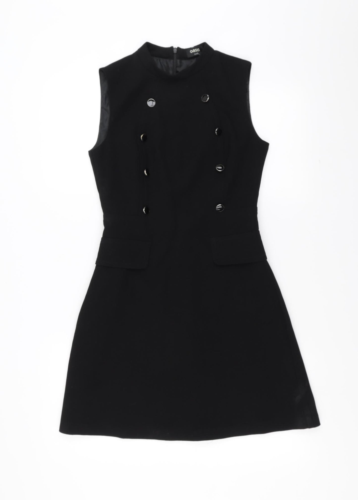 Oasis Womens Black   Shift  Size 8