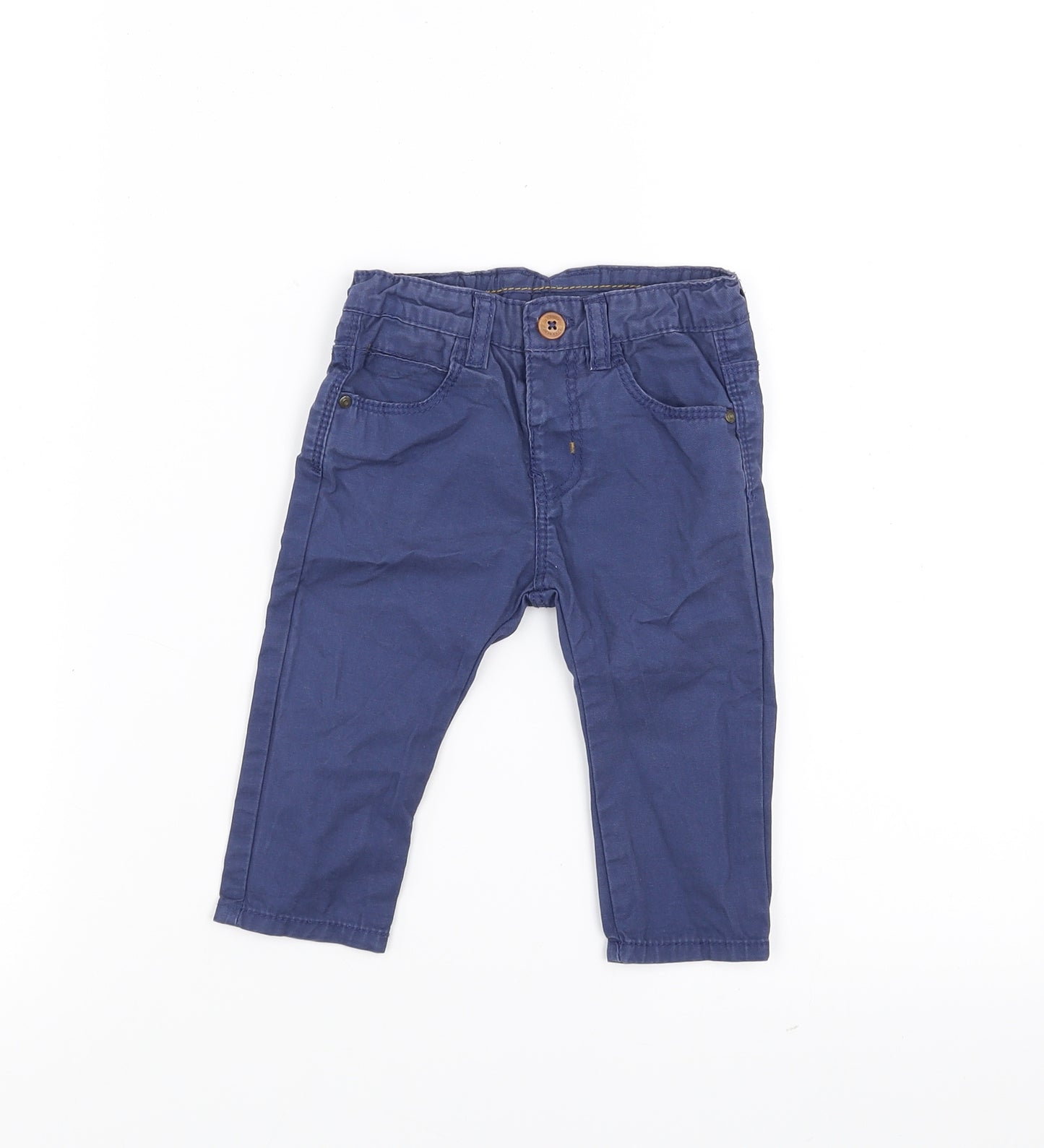 Zara Boys Blue    Trousers Size 6-9 Months
