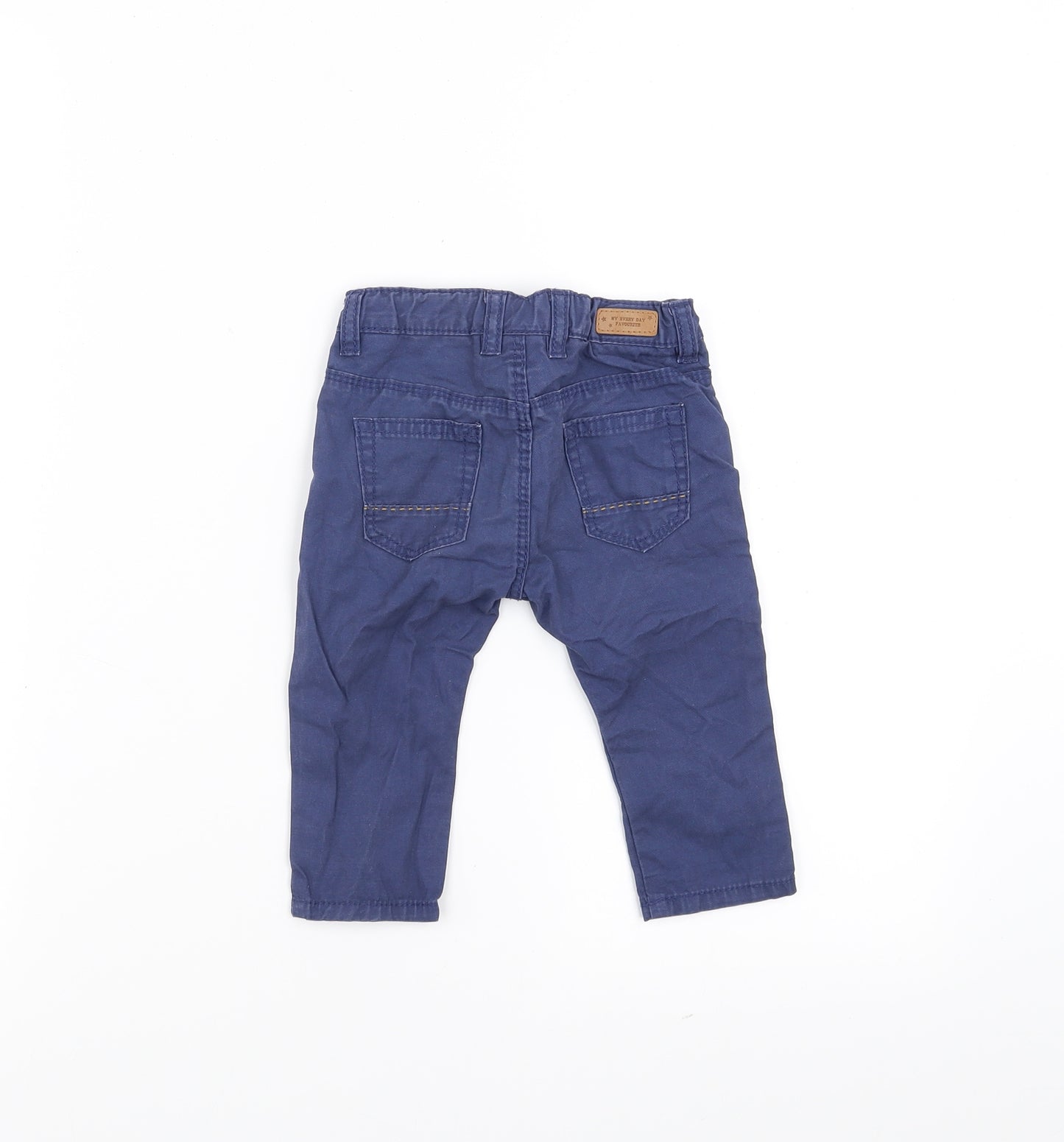 Zara Boys Blue    Trousers Size 6-9 Months