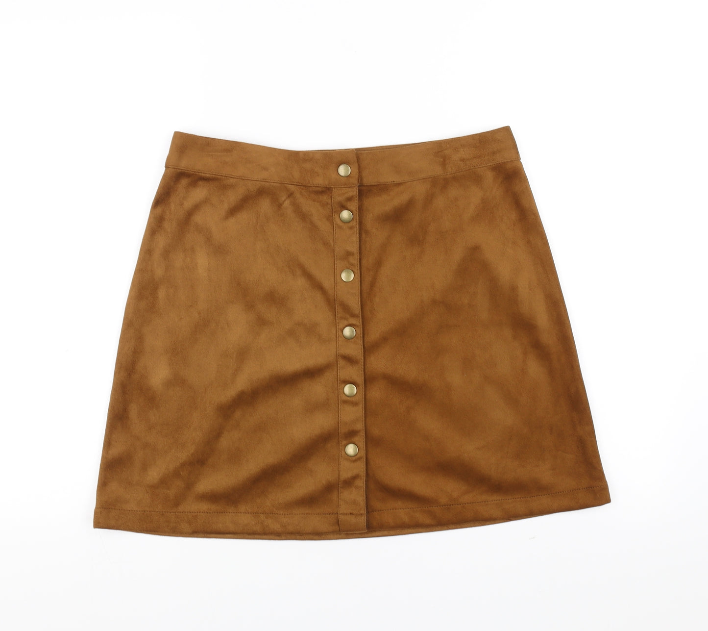 Papaya Womens Brown   A-Line Skirt Size 12