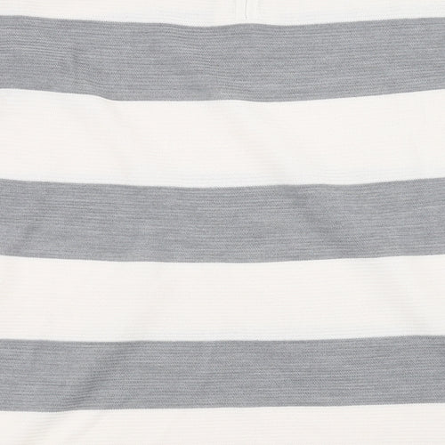 George Womens Grey Striped  Jumper Dress  Size 22