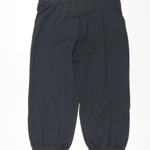 LA Gear Womens Grey   Cropped Trousers Size 18 L22 in - cropped joggers