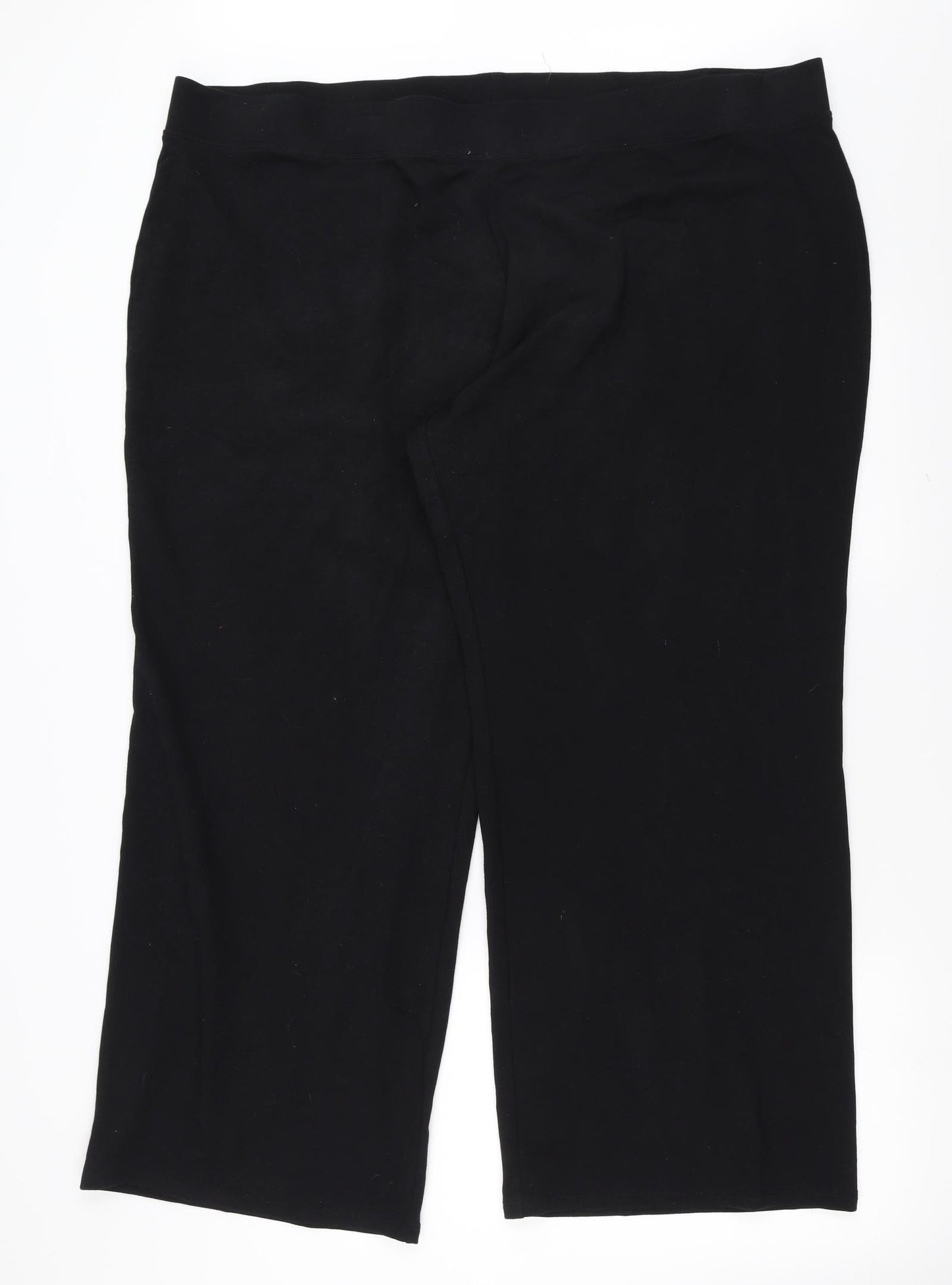 Marks and Spencer Womens Black   Trousers  Size 26 L29 in