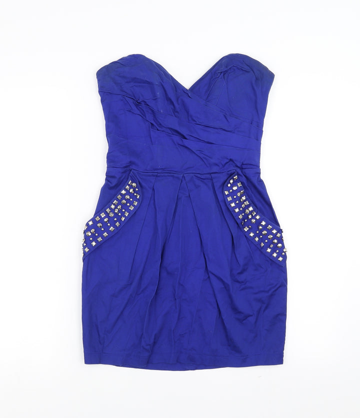 Lipsy Womens Blue   Mini  Size 8