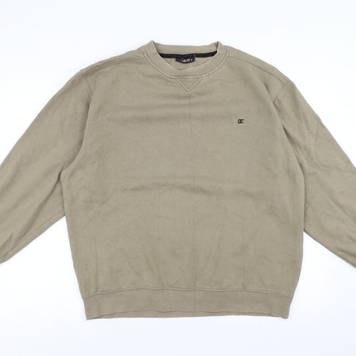 Cedar Wood State Mens Beige   Pullover Sweatshirt Size XL