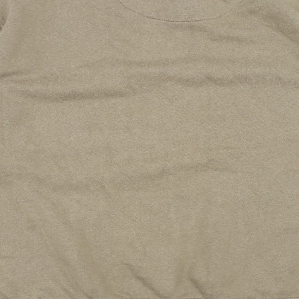 Cedar Wood State Mens Beige   Pullover Sweatshirt Size XL